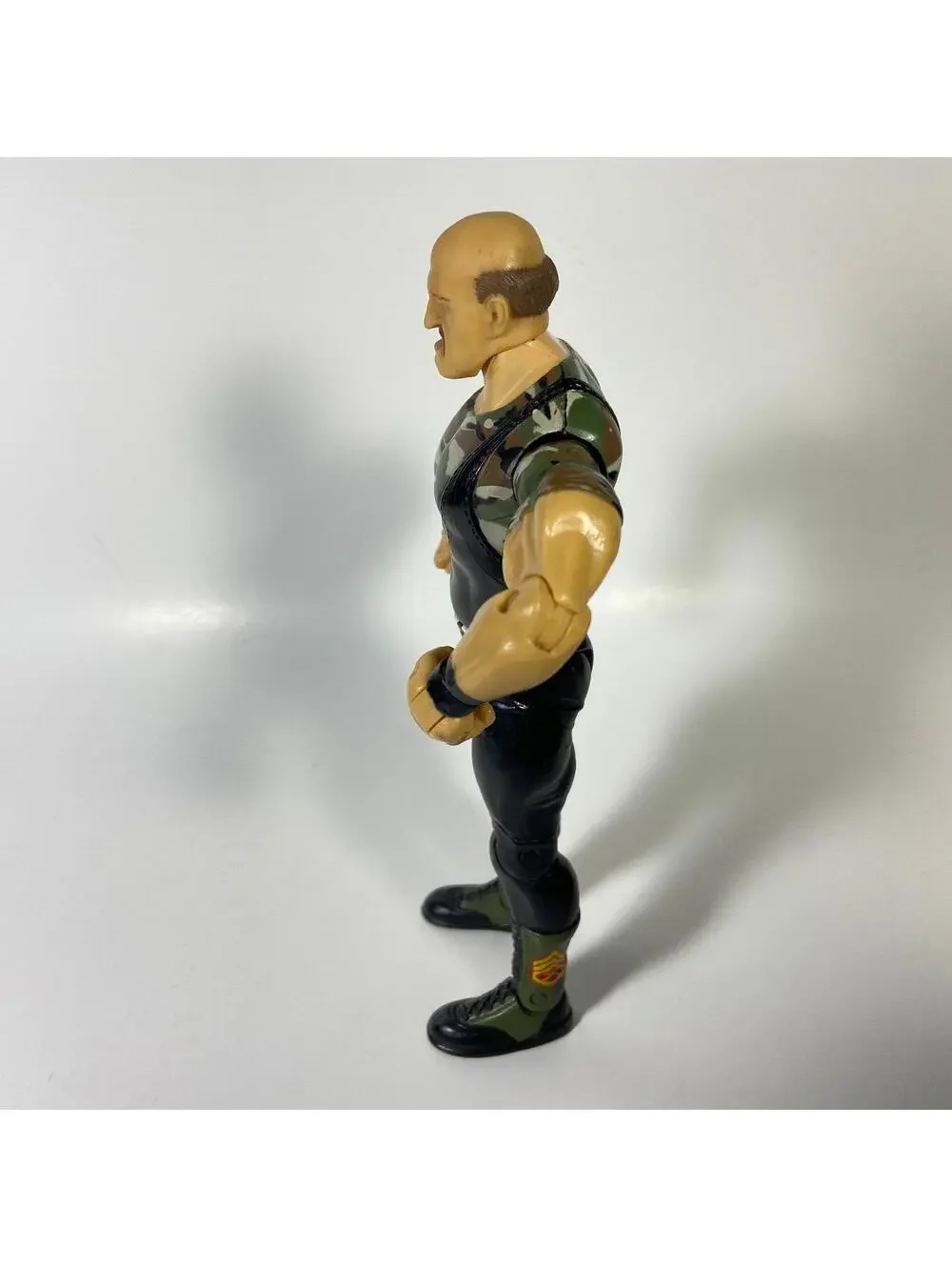 7” 2003 Jakks Pacific WWE / WWF Classic Superstars Sgt. Slaughter Figure